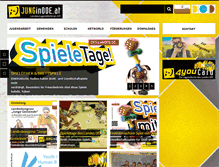 Tablet Screenshot of ooe-jugend.at